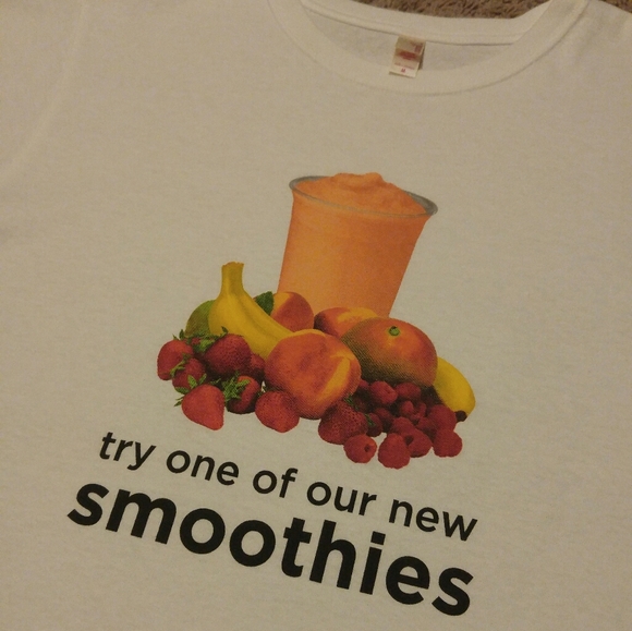 NWOT Unisex Smoothie Funny T-shirt - Picture 3 of 5